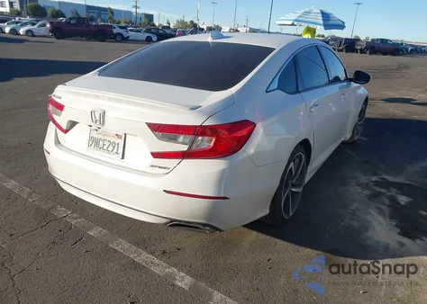 2019 Honda Accord Sport from USA, damaged, VIN 1HGCV1F31KA004790
